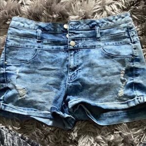 Jean shorts
